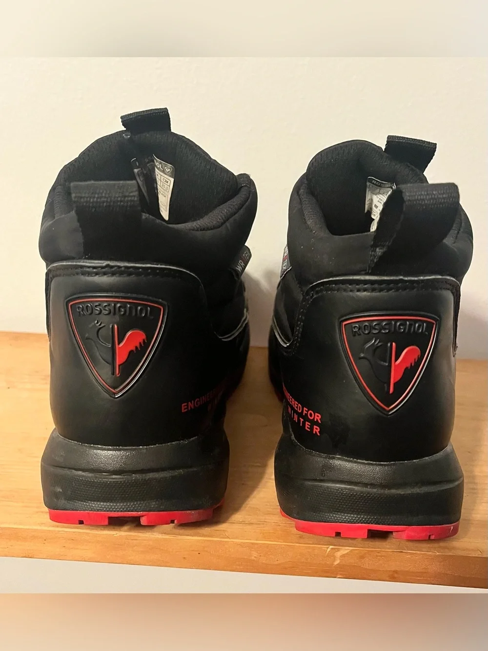 Rossignol Black with Red Accent Men's Waterproof Boots